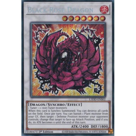 Legendary 5D's Decks - Black Rose Dragon
