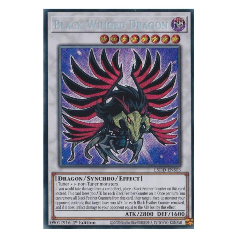 Legendary 5D's Decks - Black-Winged Dragon