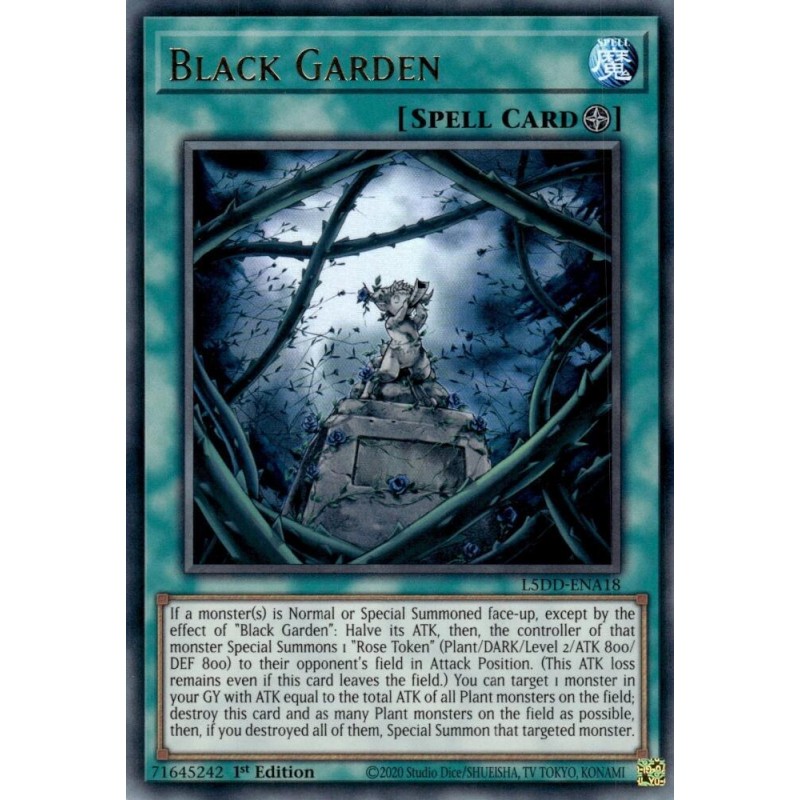Legendary 5D's Decks - Black Garden