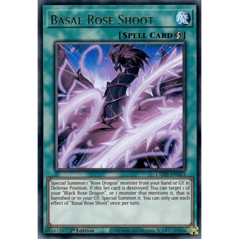 Legendary 5D's Decks - Basal Rose Shoot