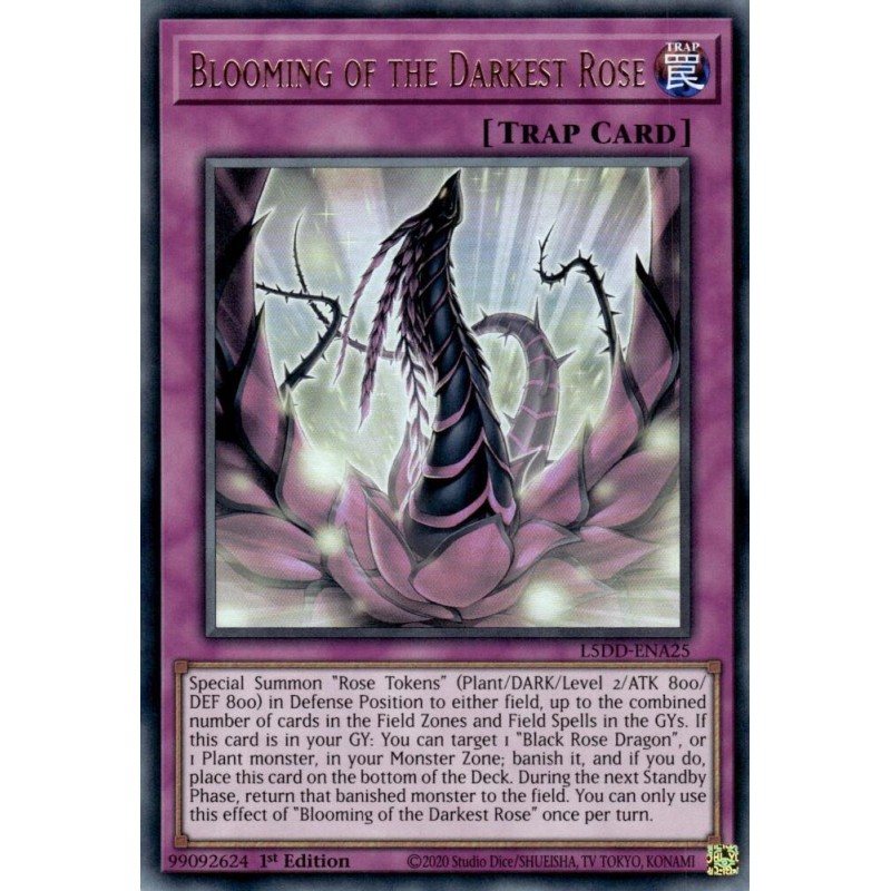 Legendary 5D's Decks - Blooming of the Darkest Rose