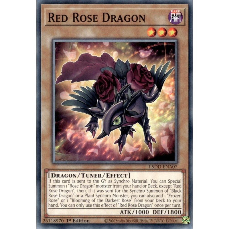 Legendary 5D's Decks - Red Rose Dragon