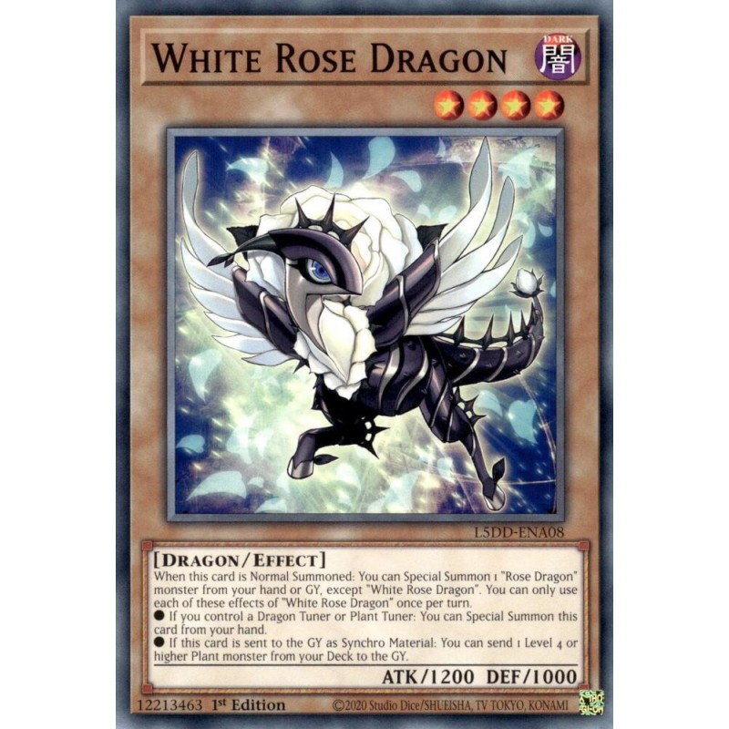 Legendary 5D's Decks - White Rose Dragon