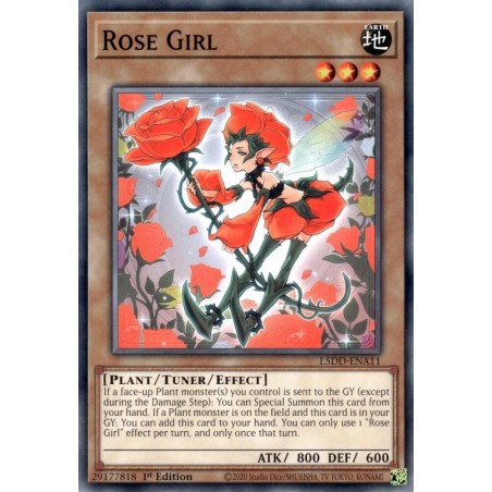 Legendary 5D's Decks - Rose Girl