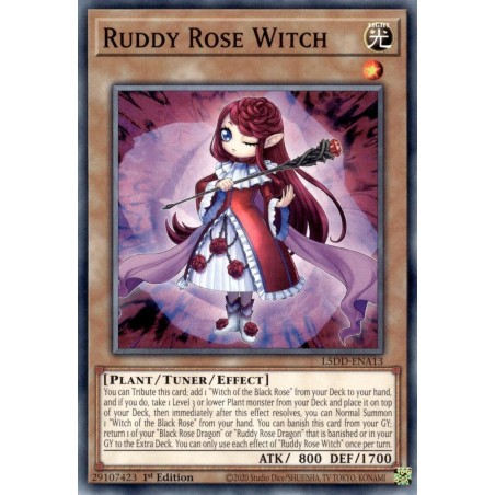 Legendary 5D's Decks - Ruddy Rose Witch