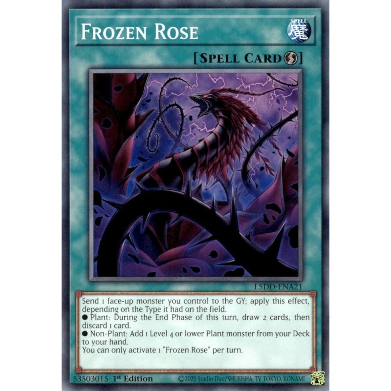 Legendary 5D's Decks - Frozen Rose