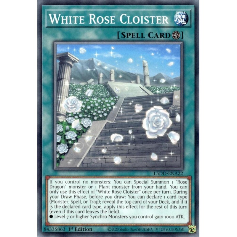 Legendary 5D's Decks - White Rose Cloister