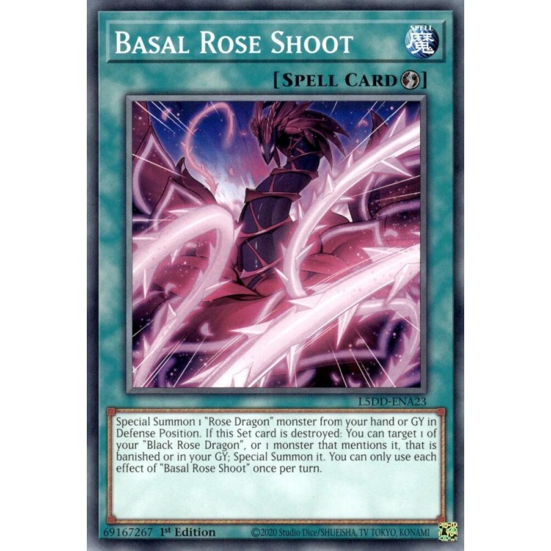 Legendary 5D's Decks - Basal Rose Shoot