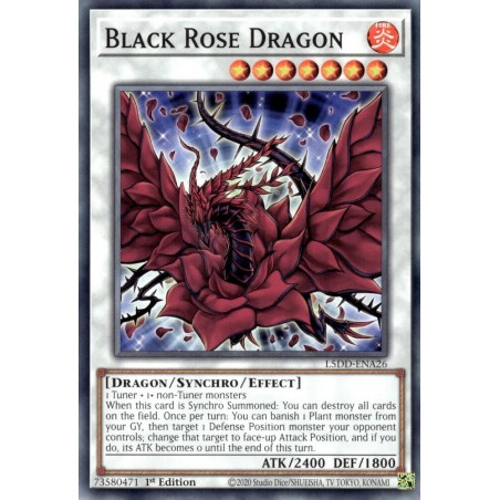 Legendary 5D's Decks - Black Rose Dragon