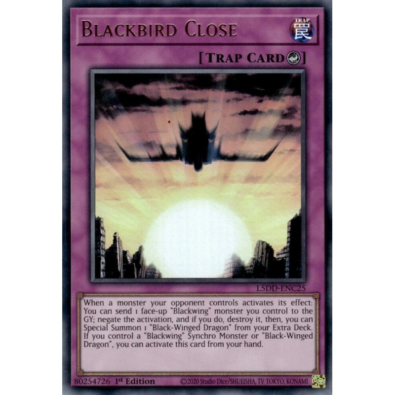 Legendary 5D's Decks - Blackbird Close