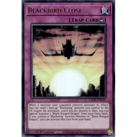 Legendary 5D's Decks - Blackbird Close