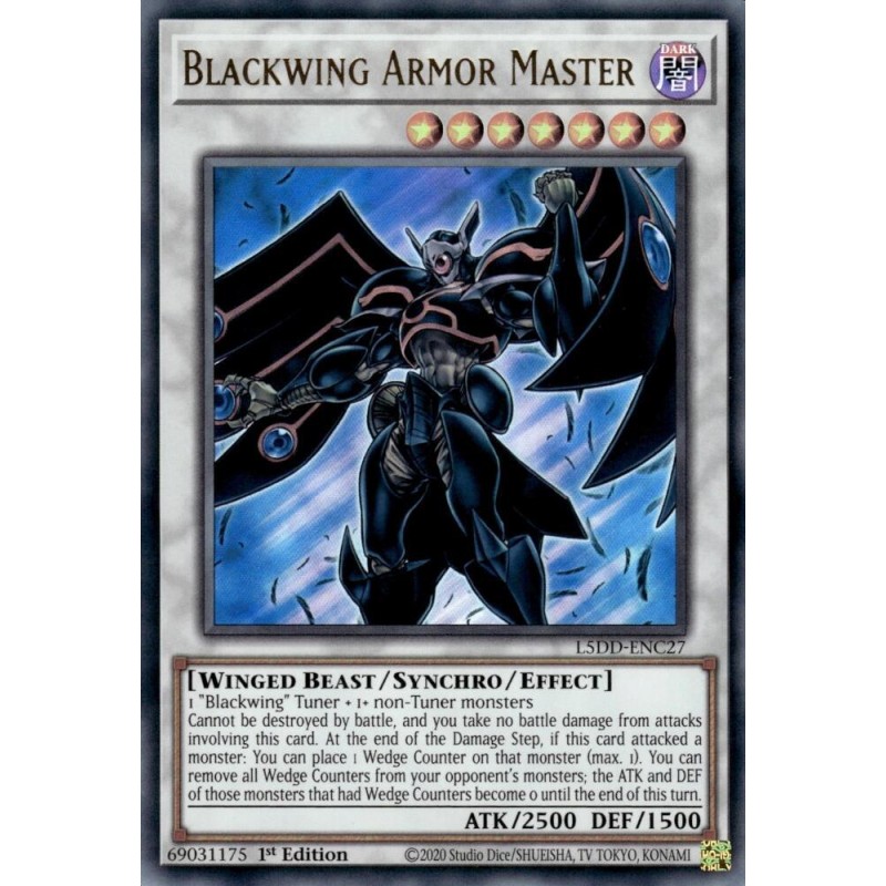 Legendary 5D's Decks - Blackwing Armor Master