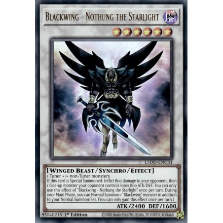Legendary 5D's Decks - Blackwing - Nothung the Starlight