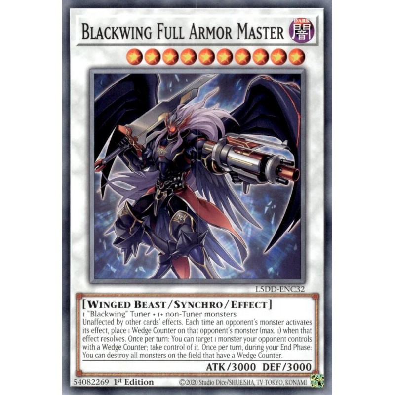 Legendary 5D's Decks - Blackwing Full Armor Master