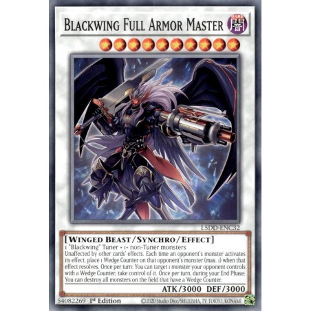 Legendary 5D's Decks - Blackwing Full Armor Master