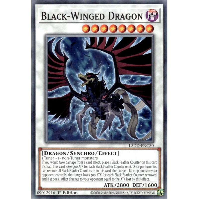 Legendary 5D's Decks - Black-Winged Dragon