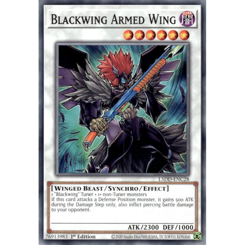 Legendary 5D's Decks - Blackwing Armed Wing