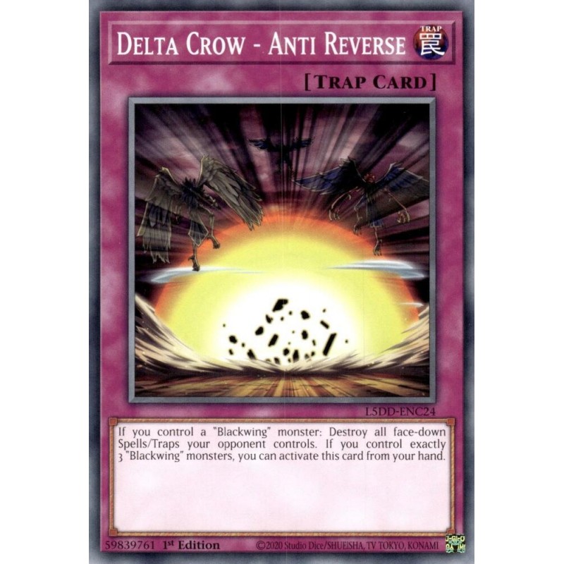 Legendary 5D's Decks - Delta Crow - Anti Reverse