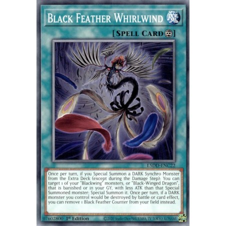 Legendary 5D's Decks - Black Feather Whirlwind