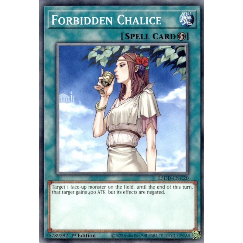 Legendary 5D's Decks - Forbidden Chalice