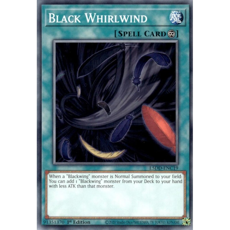Legendary 5D's Decks - Black Whirlwind