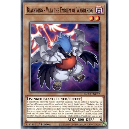 Legendary 5D's Decks - Blackwing - Vata the Emblem of Wandering