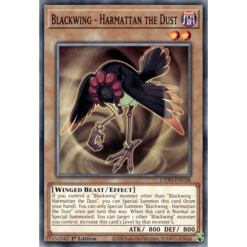 Legendary 5D's Decks - Blackwing - Harmattan the Dust