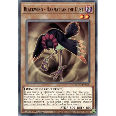 Legendary 5D's Decks - Blackwing - Harmattan the Dust