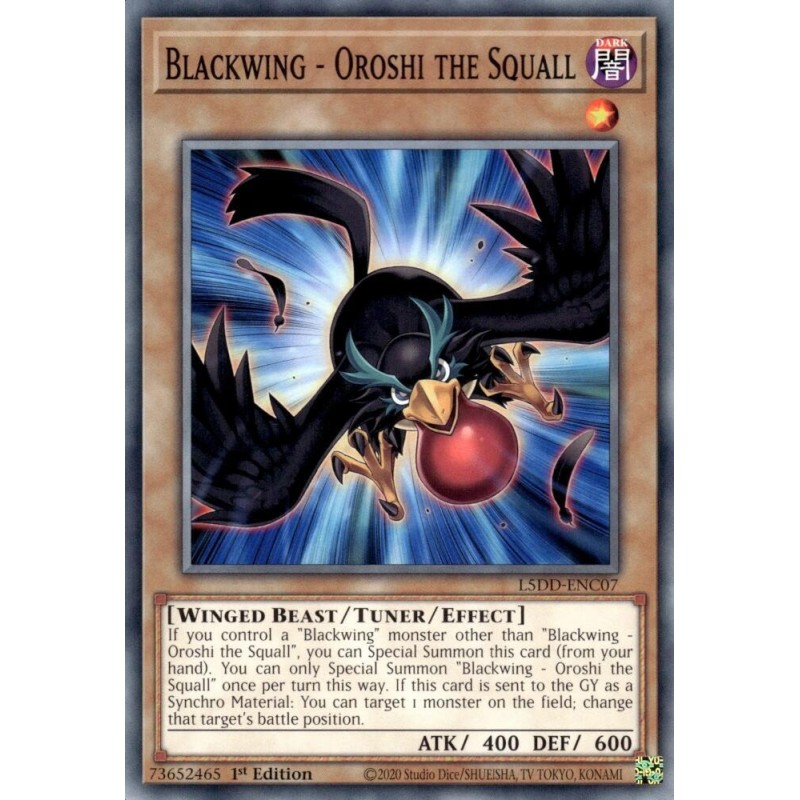Legendary 5D's Decks - Blackwing - Oroshi the Squall