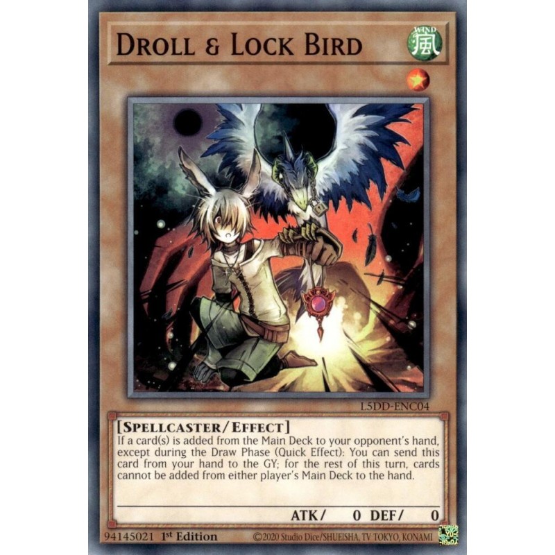 Legendary 5D's Decks - Droll & Lock Bird