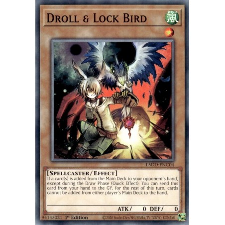 Legendary 5D's Decks - Droll & Lock Bird