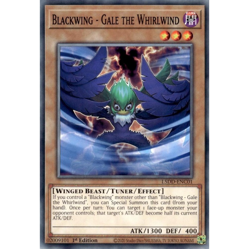Legendary 5D's Decks - Blackwing - Gale the Whirlwind