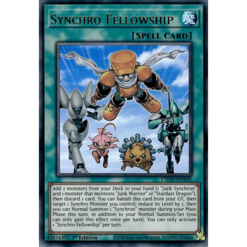 Legendary 5D's Decks - Synchro Fellowship