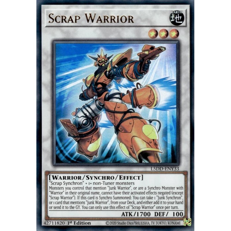Legendary 5D's Decks - Scrap Warrior