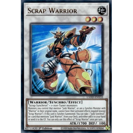 Legendary 5D's Decks - Scrap Warrior