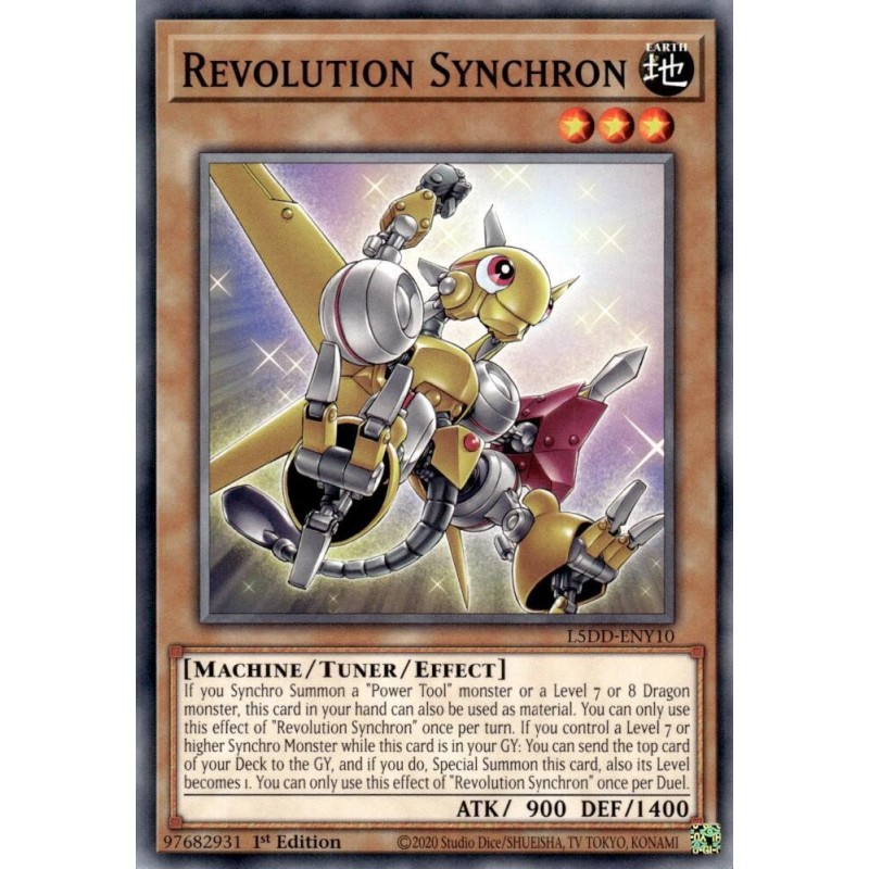 Legendary 5D's Decks - Revolution Synchron