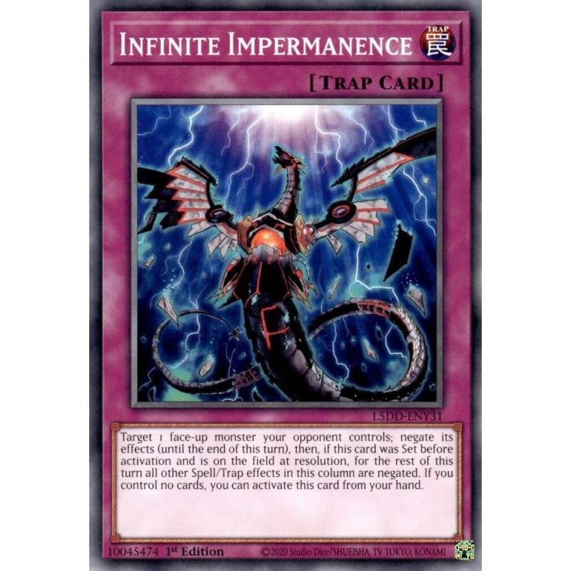 Legendary 5D's Decks - Infinite Impermanence
