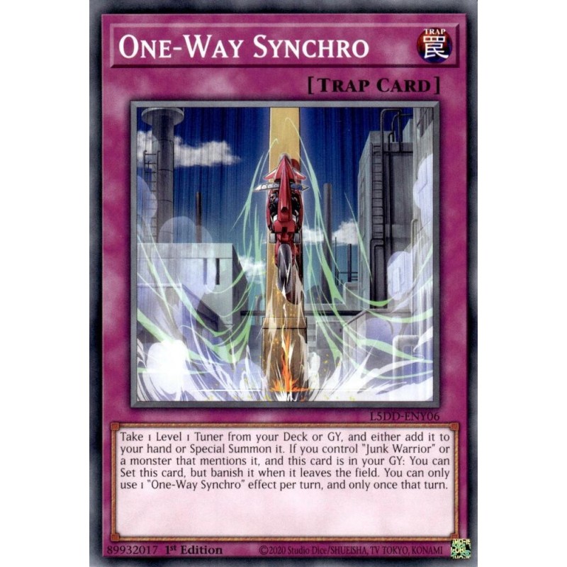Legendary 5D's Decks - One-Way Synchro