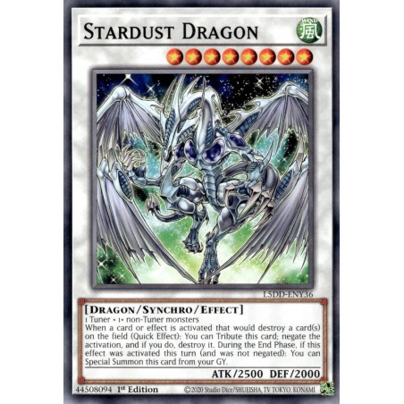 Legendary 5D's Decks - Stardust Dragon