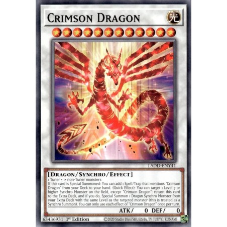 Legendary 5D's Decks - Crimson Dragon