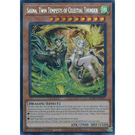 Burst Protocol - Shiina, Twin Tempests of Celestial Thunder