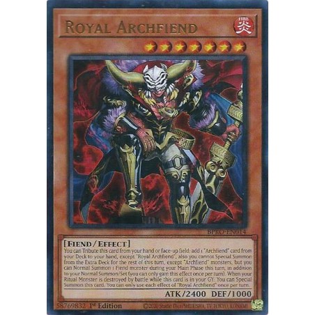 Burst Protocol - Royal Archfiend