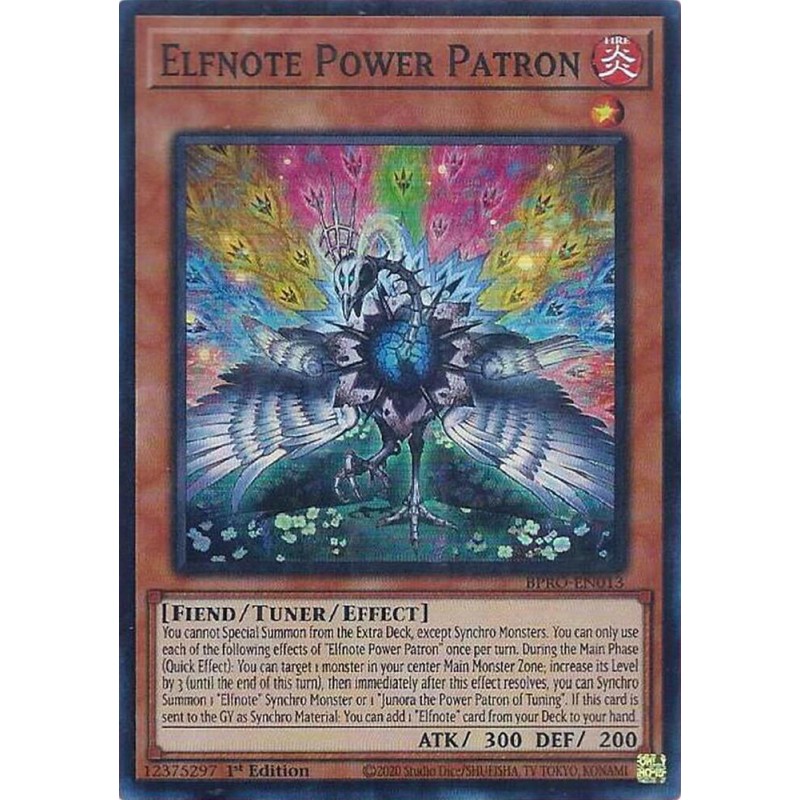 Burst Protocol - Elfnote Power Patron