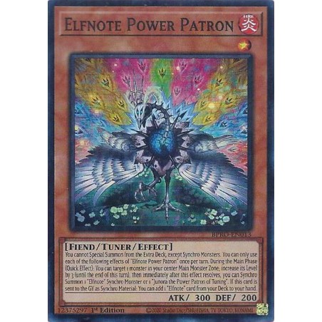 Burst Protocol - Elfnote Power Patron