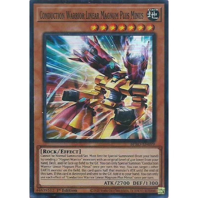 Burst Protocol - Conduction Warrior Linear Magnum Plus Minus