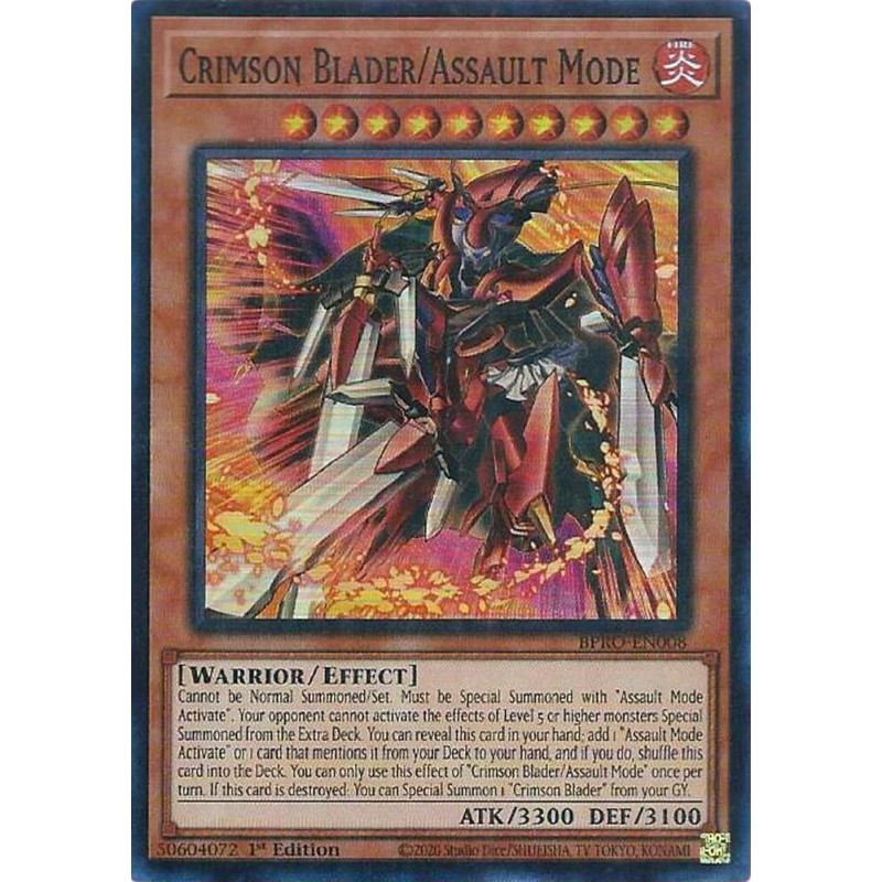 Burst Protocol - Crimson Blader/Assault Mode