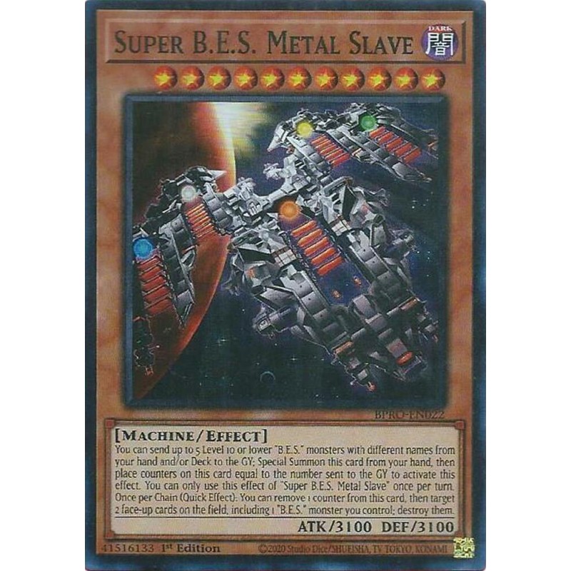 Burst Protocol - Super B.E.S. Metal Slave