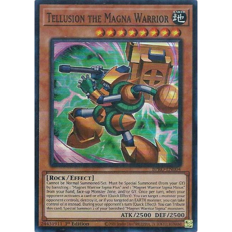 Burst Protocol - Tellusion the Magna Warrior