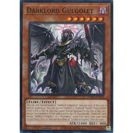 Burst Protocol - Darklord Gulgolet