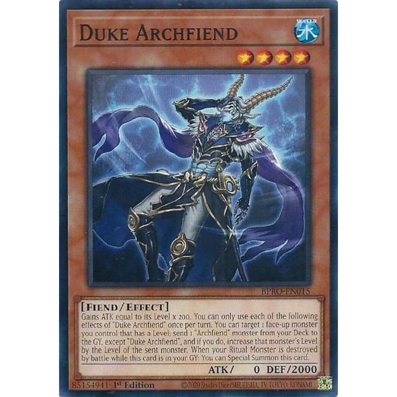 Burst Protocol - Duke Archfiend